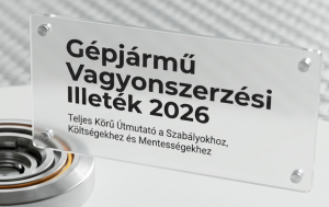 Gépjármű vagyonszerzési illeték 2026